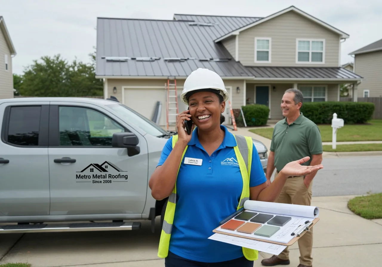 Storm Damage Metal Roof Repair in Olmstedville, NY